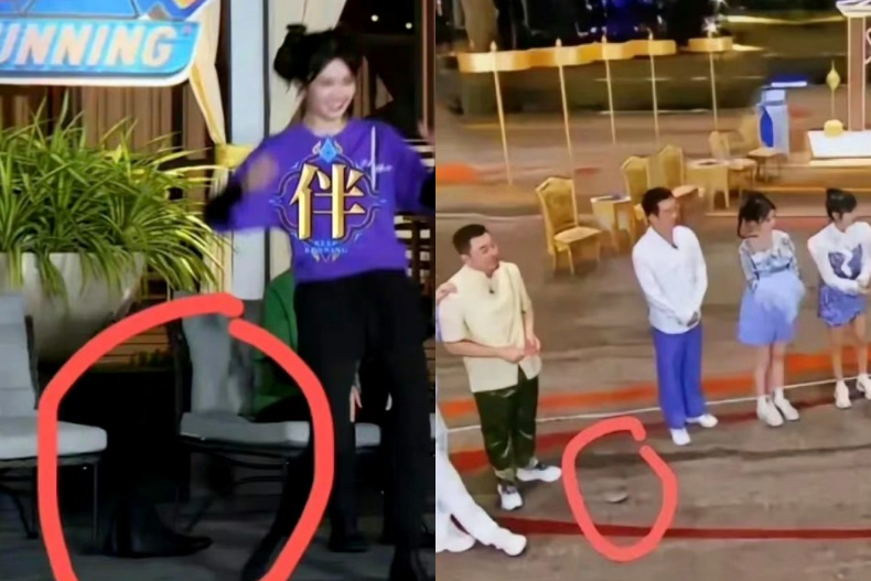 不是靈異畫面！《奔跑吧兄弟》蔡徐坤被消失？網友眼尖狂抓Bug：畫面竟憑空出現手、腳
