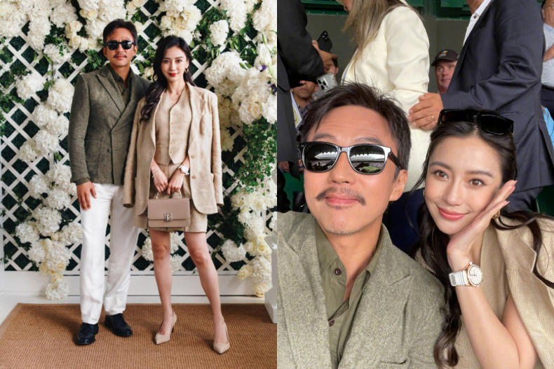 Angelababy、鄧超貼臉自拍！2023「溫布頓網球賽」名人穿搭盤點，凱特王妃美成焦點