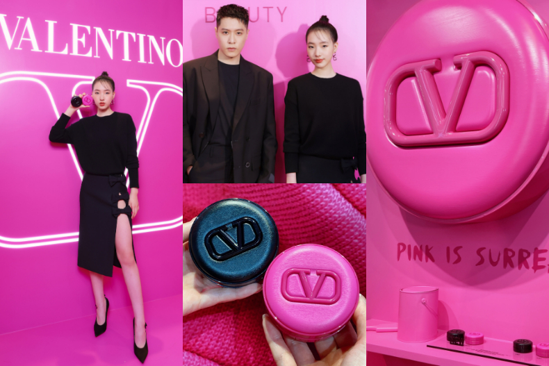 小S女兒Elly許曦文拿下精品大牌!時髦搶先秀VALENTINO PINK PP氣墊潮翻天