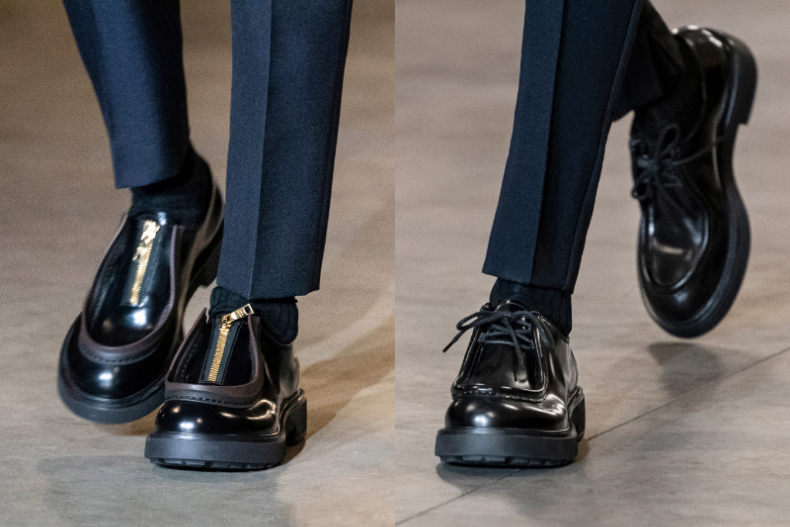 棉被外套、樂福鞋超吸睛！女大特派帶逛「PRADA 2023秋冬系列」：這咖水壺托特包CP值破表