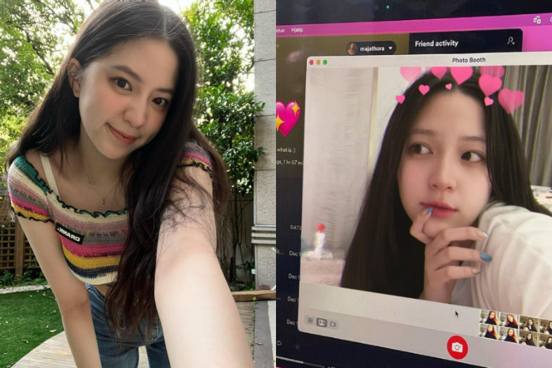 最美星二代＋1！歐陽娣娣19歲生日「初戀系淡顏」太驚豔！女團髮色美得像小仙女