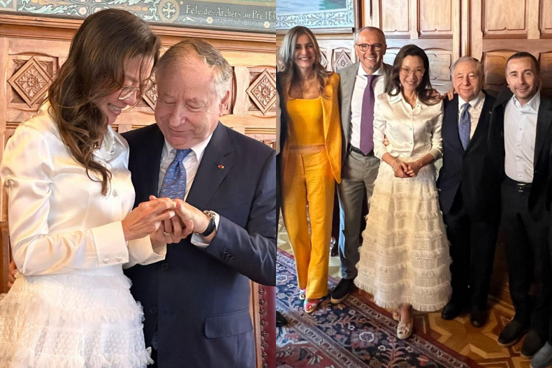楊紫瓊結婚穿「襯衫」嫁法國尪！2套「非典型婚紗」細節曝光，大S、傳奇超模也這樣穿