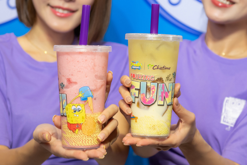 「海綿寶寶」聯名周邊＋飲料童趣來襲！這2天快閃「買一送一」搶先喝粉紅派大星飲