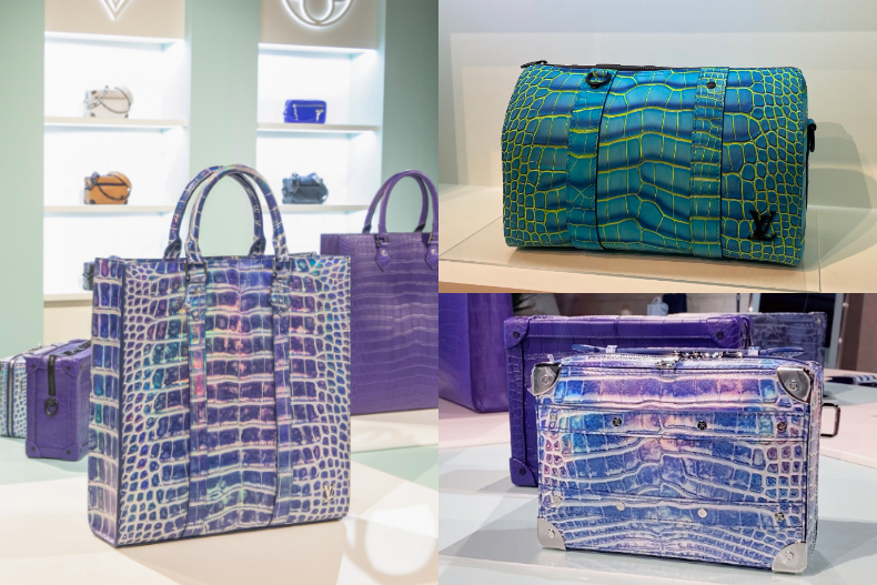 LV「珍稀皮革展」登場！關穎想把「銀雪水鑽包」買回家，LV工匠親授看懂鱷魚皮｜頂級之夜