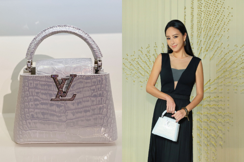 LV「珍稀皮革展」登場！關穎想把「銀雪水鑽包」買回家，LV工匠親授看懂鱷魚皮｜頂級之夜