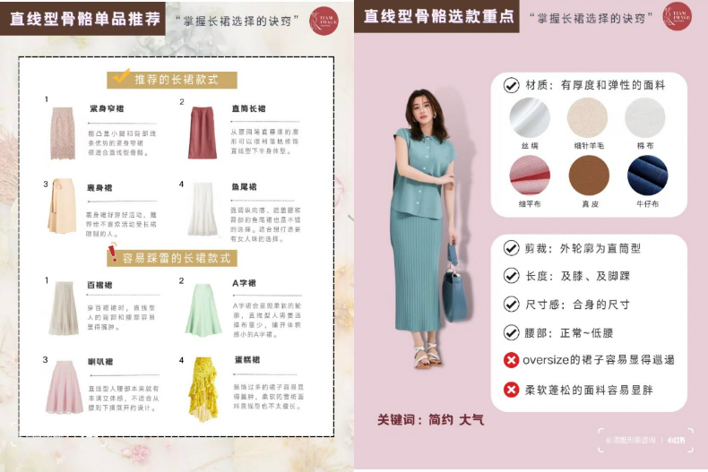 不只顯瘦，還藏屁股！3種「身形X長裙」選挑＋搭配法公開，現在就跟著穿吧