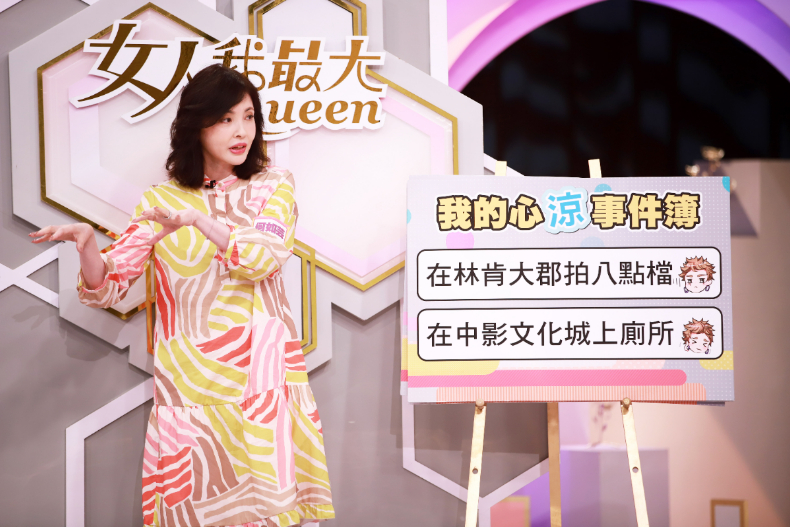 ▲何如芸分享拍戲曾遇到的靈異故事