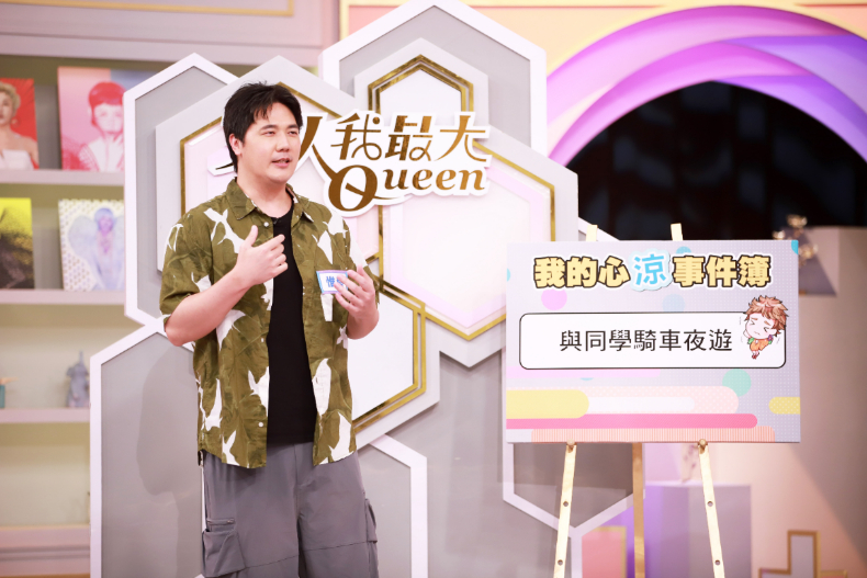 ▲惟毅分享大學同學騎車夜遊遇到的靈異故事