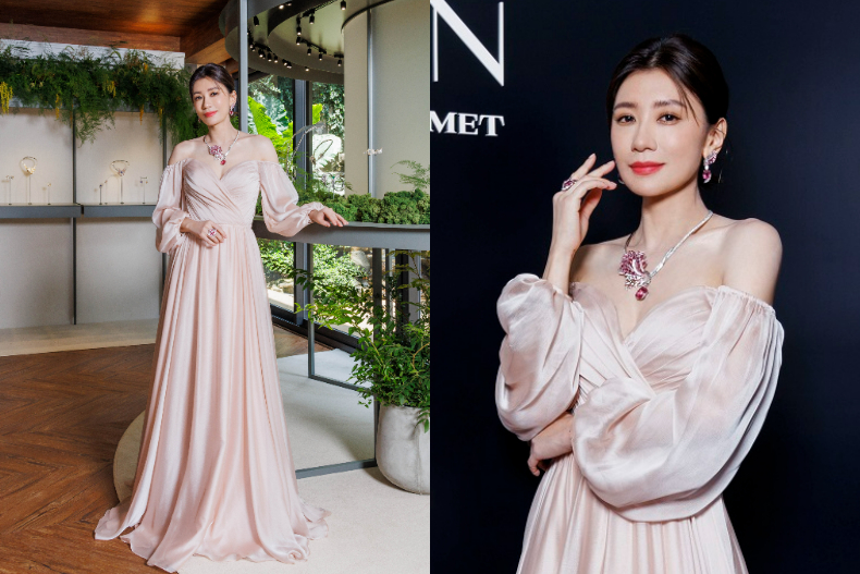 FotoJet - 2023-08-18T172129.481 - FotoJet - 2023-08-18T172129.481.jpg 賈靜雯「落肩禮服」美又仙!億萬珠寶上身曝「喜歡我會自己買」,美寧老師公開禮服小心機