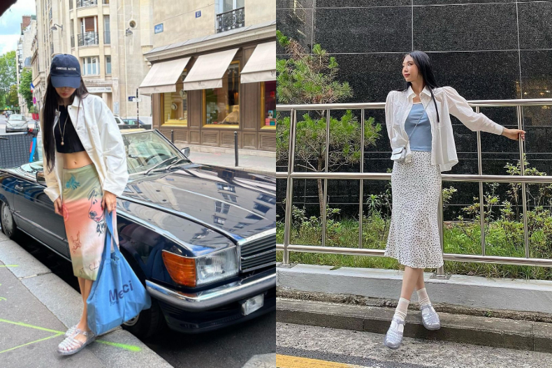 涼鞋再買一雙！韓妞都在穿的「編織涼鞋」不露趾又好搭，Lisa遊巴黎也穿這款趴趴走