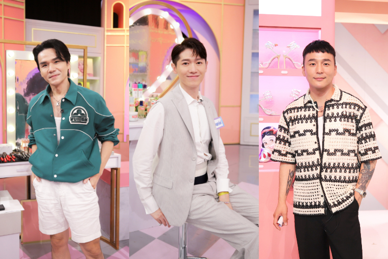 ▲女大達人老師（由左至右）：Kevin、Daniel、Wind