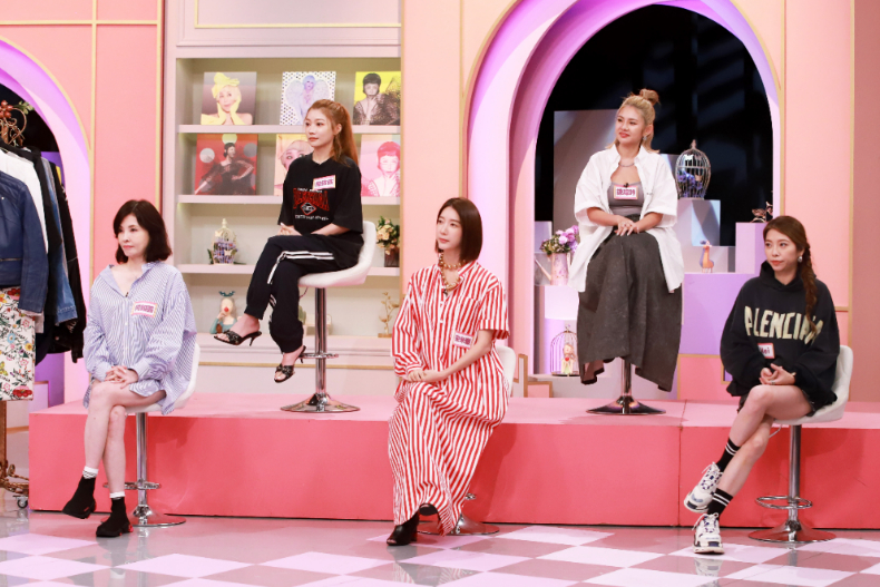 ▲女大來賓（由左至右）：何如芸、陳依依、宋米秦、徐瑋吟、MEI