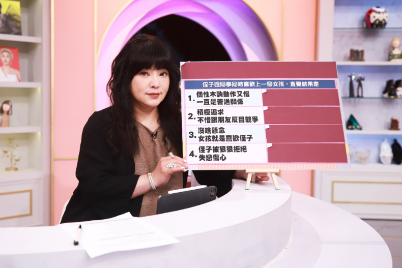 ▲女大達人老師：唐綺陽