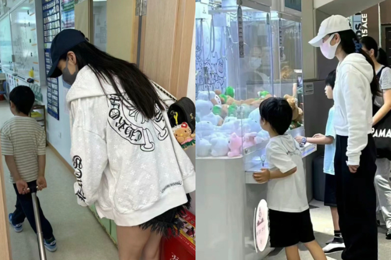 Angelababy送兒上學全被拍！一身行頭可抵「半年學費」，同學媽曝「家長群名單」黃曉明也在