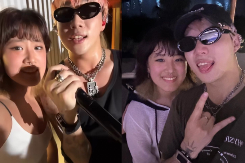 3 - 3.jpg 梧桐妹緊靠26歲男星喊:我的最愛!一身「純白低胸吊帶」現身豪門舞會