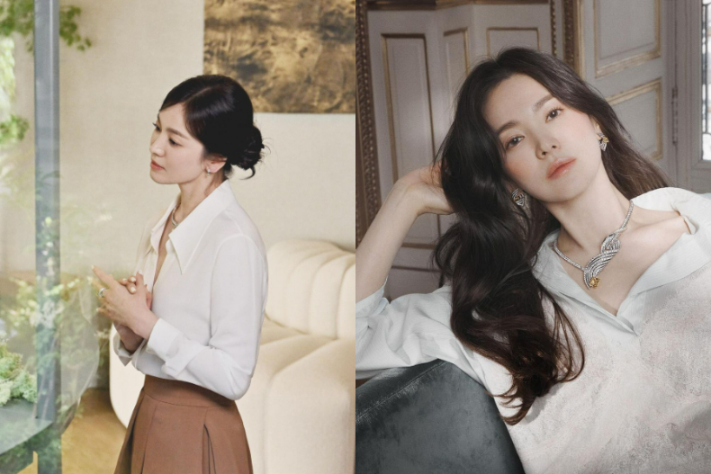 日網票選韓女星「最美側臉」Top10！「韓劇女王」宋慧喬僅第7，前3名堪稱是零死角女神