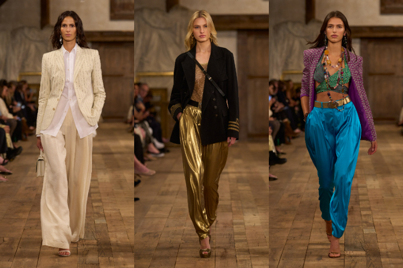 Ralph Lauren 2024春季時裝秀！浪漫演繹女性風尚，共赴綺麗夢境
