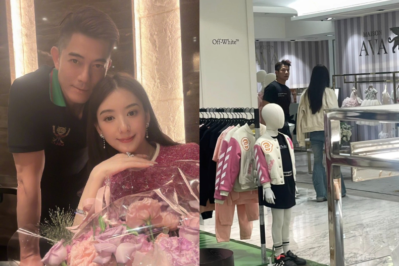 郭富城愛妻30歲帶球閃嫁！結婚6年赴歐「補拍婚紗照」，方媛一身「香檳色禮服」美翻