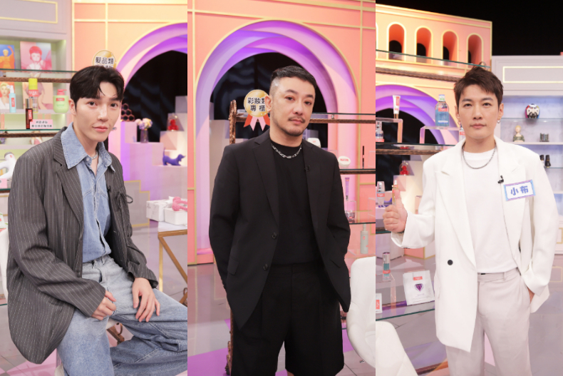 ▲女大達人老師（由左至右）：Ryan、Vincent、 小布