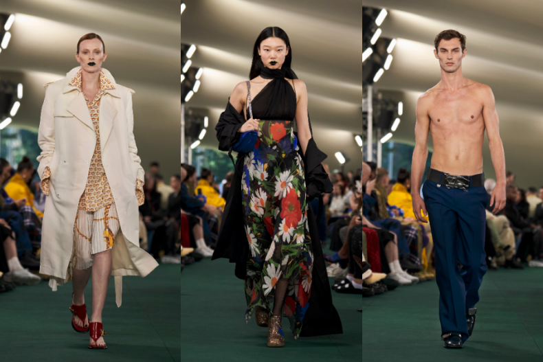 重新定義夏天！Burberry 2024春夏系列「低腰風衣」現身，倫敦地鐵站突換 騎士藍招牌