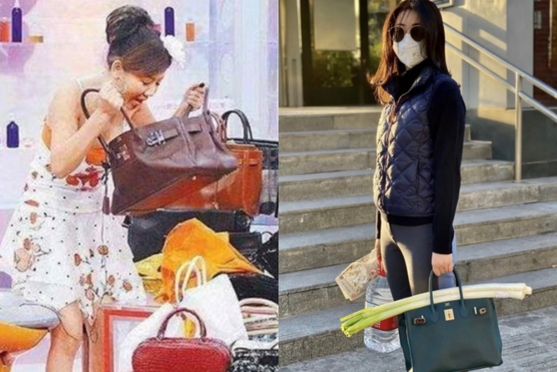 愛馬仕還能這樣用!頂級玩家「奇葩用法」TOP4,《浪姐4》女星「柏金包裝蔥」畫面瘋傳