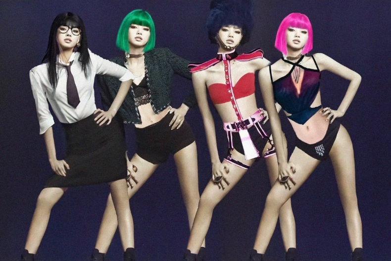  Lisa 6套「瘋馬秀造型」曝光！「OL套裝」脫剩丁字褲，扯胸前絲巾扔向LV三公子引暴動