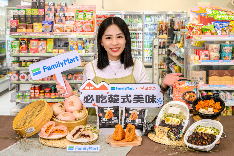 全家霜淇淋吹韓風！韓勾ㄟ金針菇聯名「金ㄟ紫薯霜淇淋」浪漫粉紫色美到屏息
