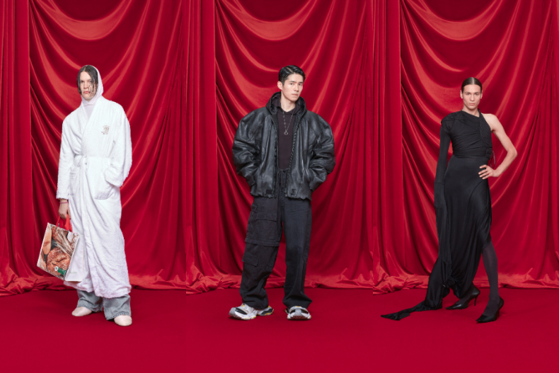 讓老公穿上壓軸婚紗走秀！BALENCIAGA 夏季24系列登場，就連護照都能變成包