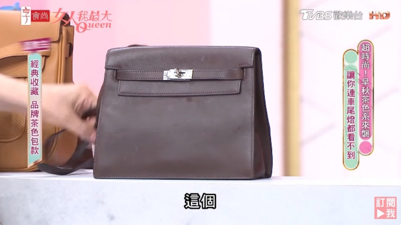 藍心湄「棕色系愛馬仕」開箱！隱藏版Kelly包豪氣收2咖，炫耀：值得投資～如果你們買得到