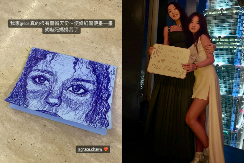 FotoJet45245 - FotoJet45245.jpg 曹格、速玲女兒Grace超強手繪圖曝光!完全承襲父母藝術DNA,母驚呆:嚇死我了