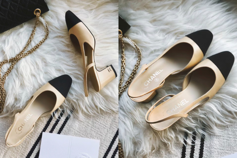 CHANEL slingback