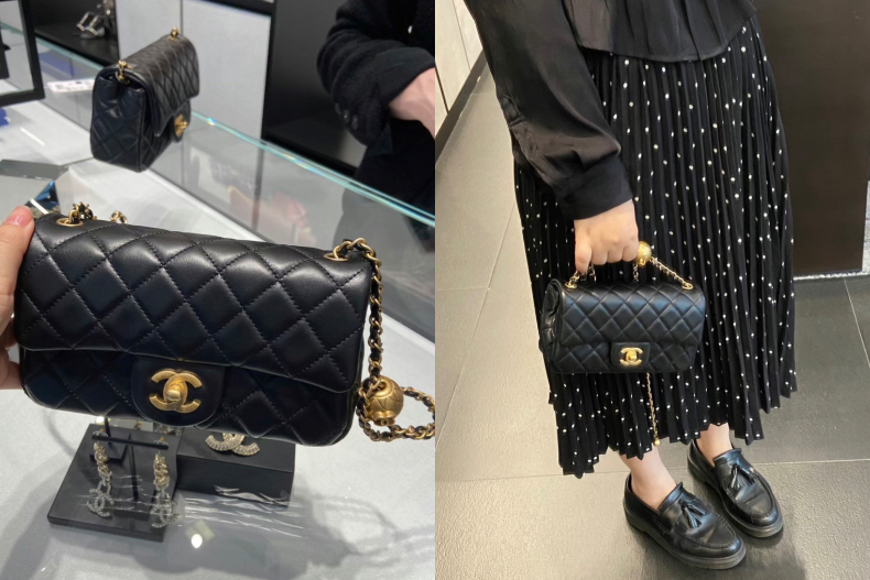 香奈兒小金球包