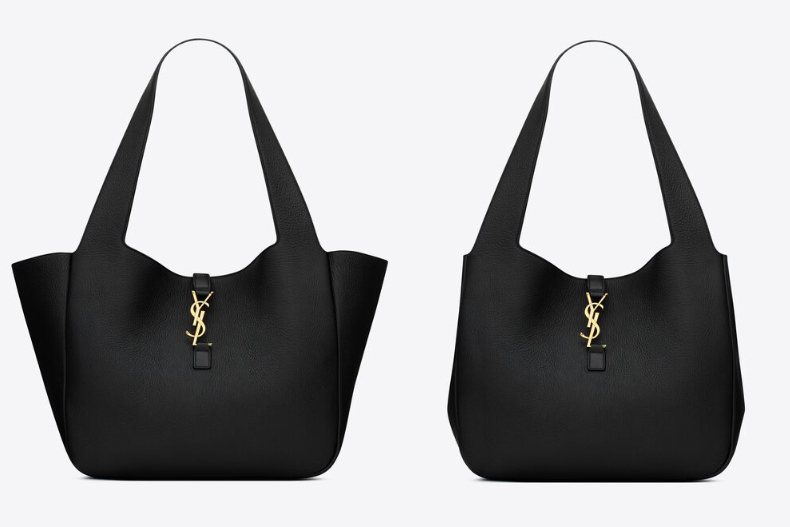 YSL BEA柔軟鹿皮手提袋