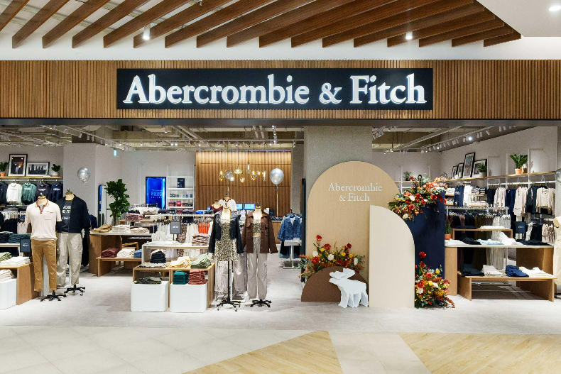 台中LaLaport又有新店可以逛！A＆F全新「GETAWAY形象概念店」進駐中台灣