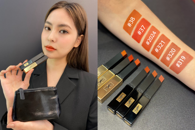 2024唇膏推薦！春天最美唇色出爐～中焙櫻花茶、玫瑰奶蓋上唇顯白又顯嫩