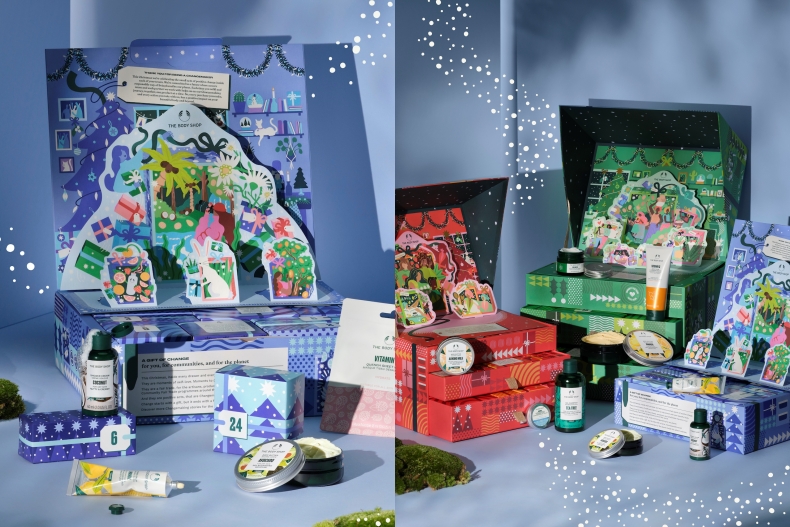 2023美妝聖誕交換禮物推薦：The Body Shop 聖誕星光倒數月曆