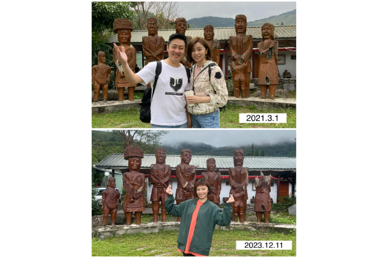 身邊少了艾成！王瞳重遊台東曬「對比圖」，惹粉絲一陣鼻酸：愛一直都在