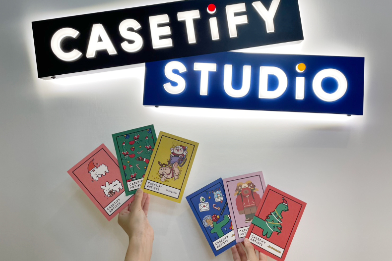 CASETiFY新店開幕祭雙重好康！手機殼下殺8折、超萌插畫家明信片免費送
