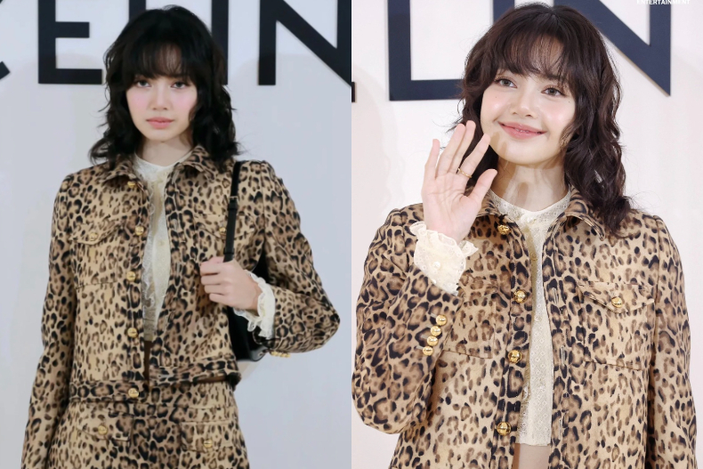 Lisa瀏海＋小羊毛捲髮型重回顏值顛峰