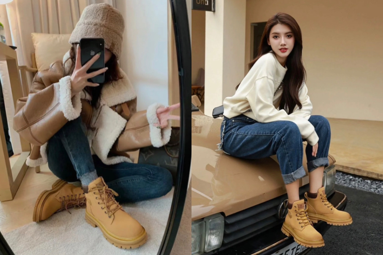 1 - 1.jpg PTT網友好奇詢問到:現在還有人穿Timberland嗎?