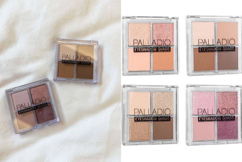 寶雅必買小紅書美妝：PALLADIO與你片刻眼影盤
