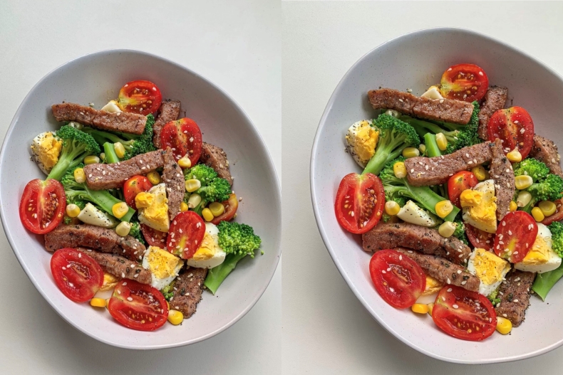 懶人減肥食譜2：牛排溫沙拉