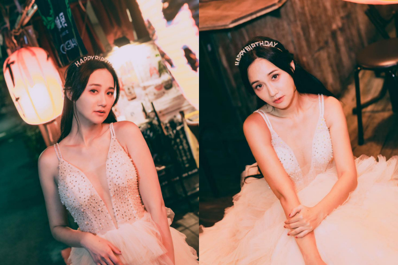 離婚3年變更美！何妤玟47歲生日曬「深V絕美婚紗照」：真實感受到歲月帶給我的美好