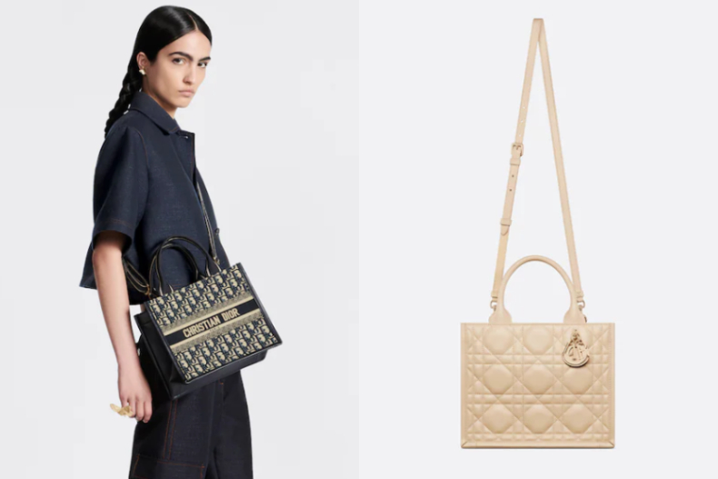 DIOR BOOK TOTE肩帶款特點1.肩帶