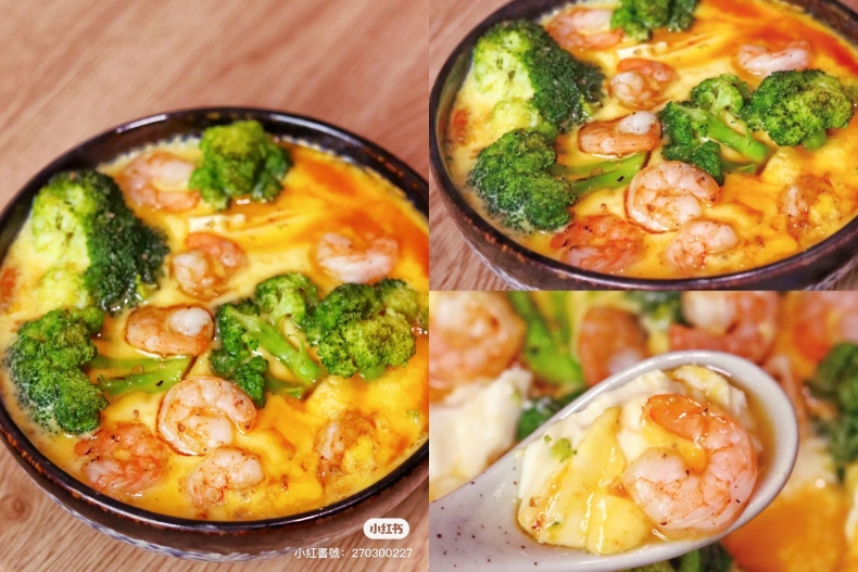 懶人減肥食譜4：蝦仁蒸蛋