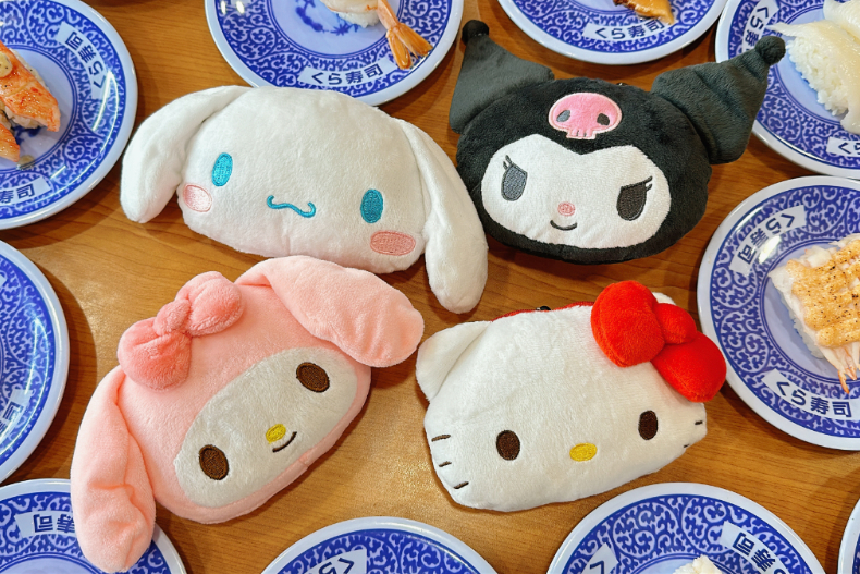 Hello Kitty和服娃娃、櫻花杯要收！藏壽司Ｘ三麗鷗集點開跑，粉嫩聯名店全台僅4間