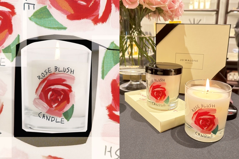 2024美妝情人節禮物推薦：Jo Malone London2024限量版胭紅玫瑰香氛工藝蠟燭