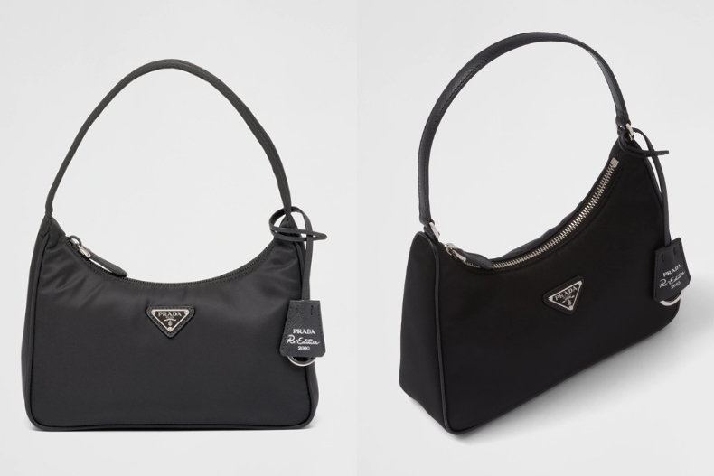 經典款黑色包包8.PRADA Hobo
