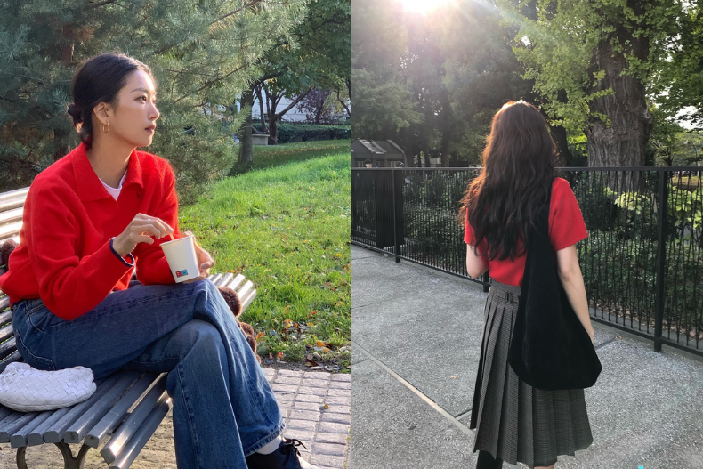 春節就要穿「紅色」應景又時髦！快學韓妞推崇的「紅色」4大單品穿搭技巧