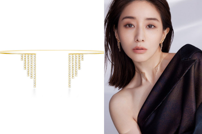 AHKAH新光三越台北忠孝館全新開幕！Sandy吳姍儒配戴signature系列摩登登場